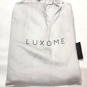 Luxome Pillowcase Set Luxury QUEEN Stone Cooling Viscose Bamboo Silky New